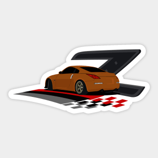 350Z (Le Mans Sunset) Sticker